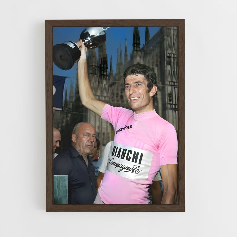 Poster La Gloire en Rose – affiche Cyclisme (vue 5)